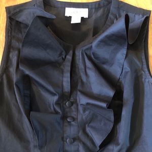 Loft black cocktail dress